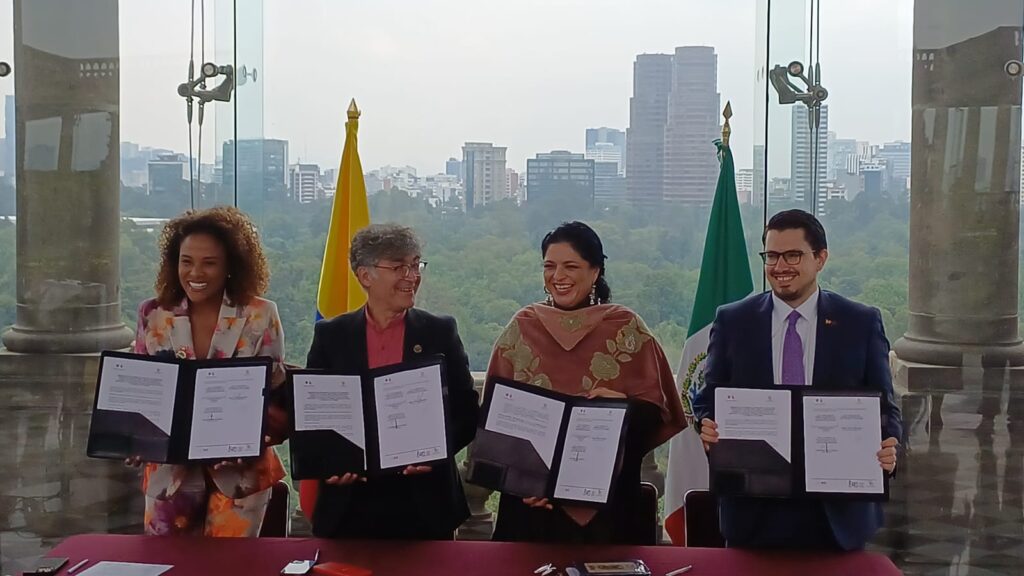 Firman convenio de hermandad turística CDMX y Cali