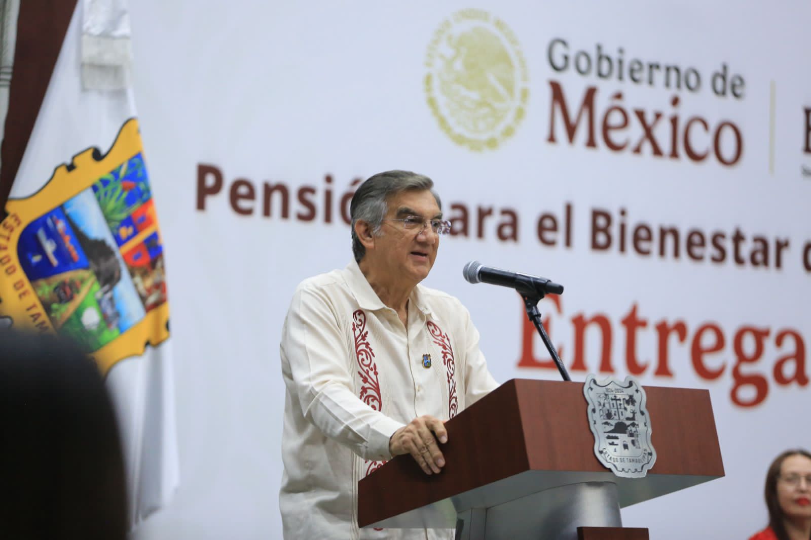 Encabeza Américo entrega de tarjetas de Pensión para el Bienestar a Personas con Discapacidad