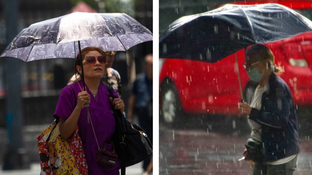 Se esperan lluvias fuertes con descargas eléctricas y ambiente fresco a templado