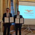 Convenio SECTI EDOMEX- Leon Ruiz VP de la iniciativa WSN México e Israel Sánchez Director General de Administración en la SECTI EDOMEX