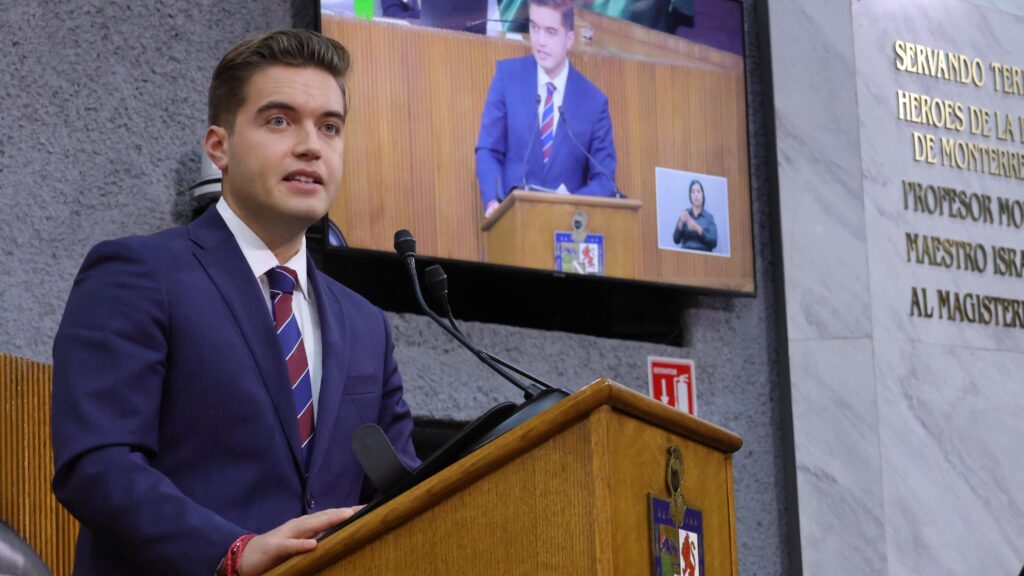 El diputado Jesús Elizondo agradece a la presidenta Sheinbaum y al secretario Harfuch por la reducción del índice de homicidios en Nuevo León