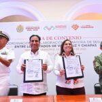 Sur del país se fortalece en seguridad con acuerdo entre Veracruz y Chiapas