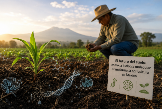 ¿Sabías que el futuro de la agricultura podría depender de millones de microorganismos invisibles bajo nuestros pies?