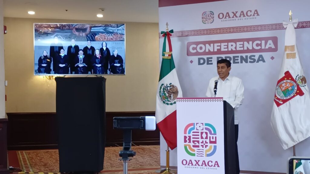 Gobernador Salomón Jara destaca transformación de Oaxaca durante el primer año de gobierno de la presidenta Sheinbaum