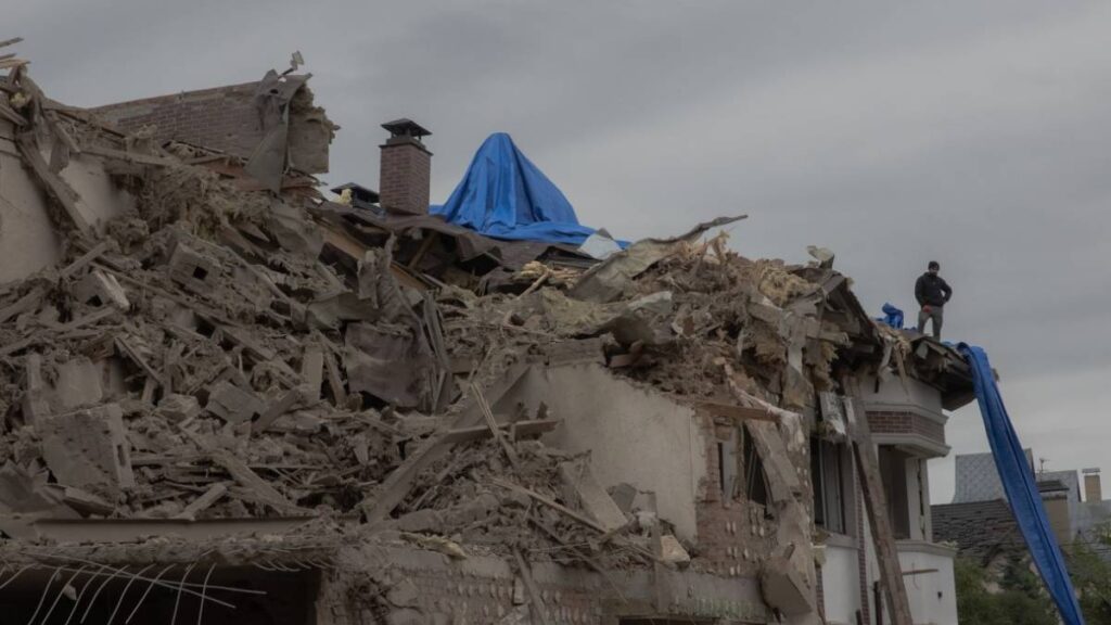 Rusia lanza misiles y drones sobre Kiev y deja al menos cuatro muertos
