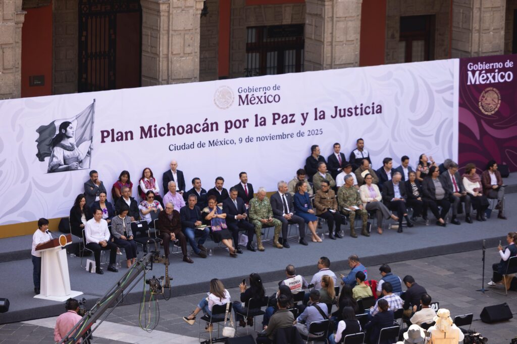 Presidenta Sheinbaum presenta el Plan Michoacán por la Paz y la Justicia
