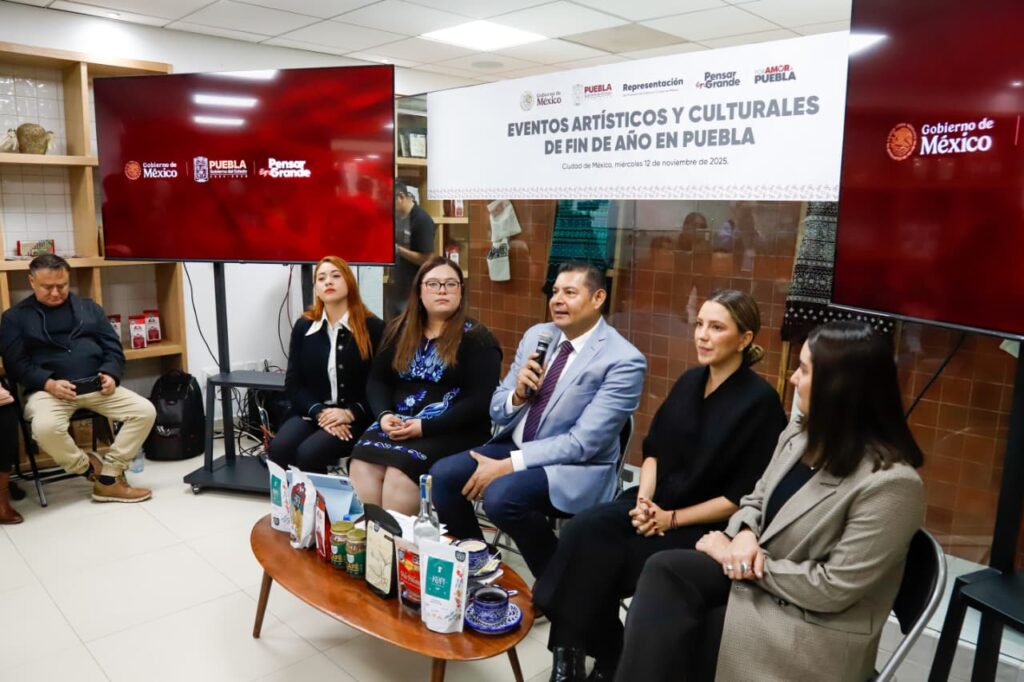 Gobierno de Puebla anuncia la construcción del Fórum “Pensar en Grande” y la realización del “Foro Navideño 360”