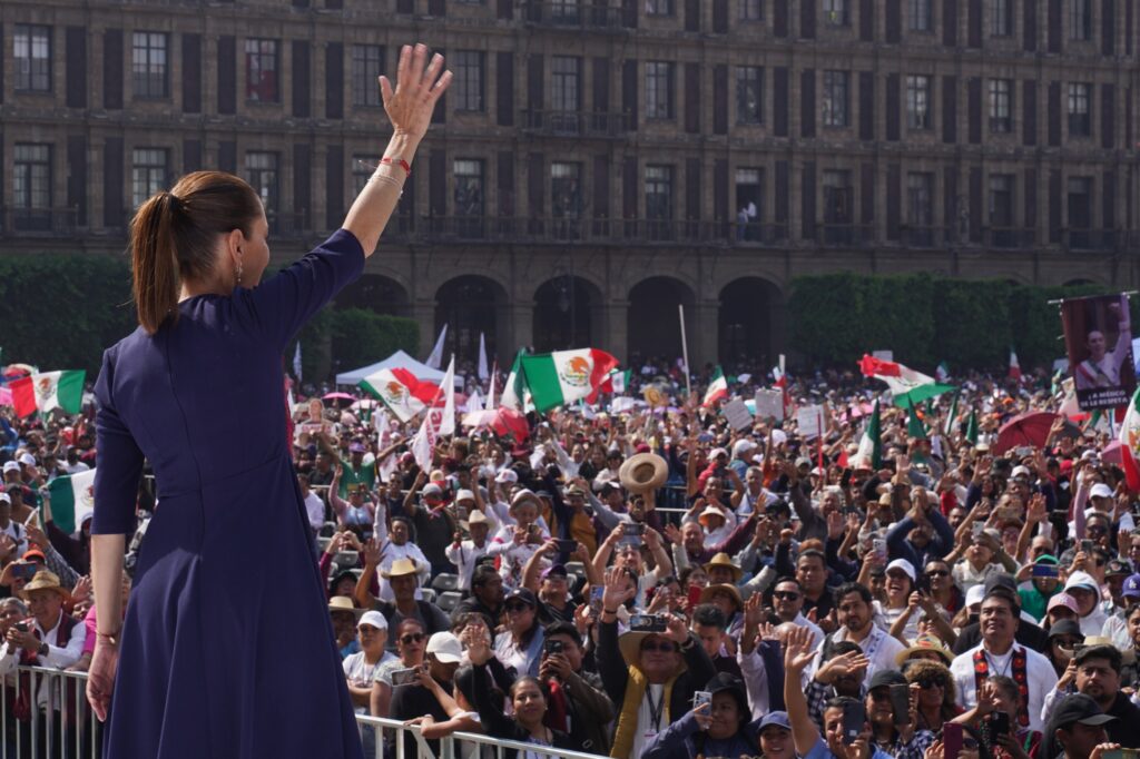 El mensaje en el acto de conmemoración de los 7 años de la 4T