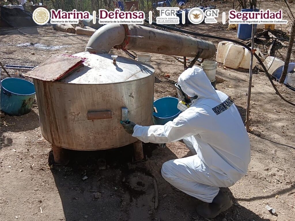 Desmantelan narcolaboratorios en Michoacán, Durango y Sinaloa: García Harfuch