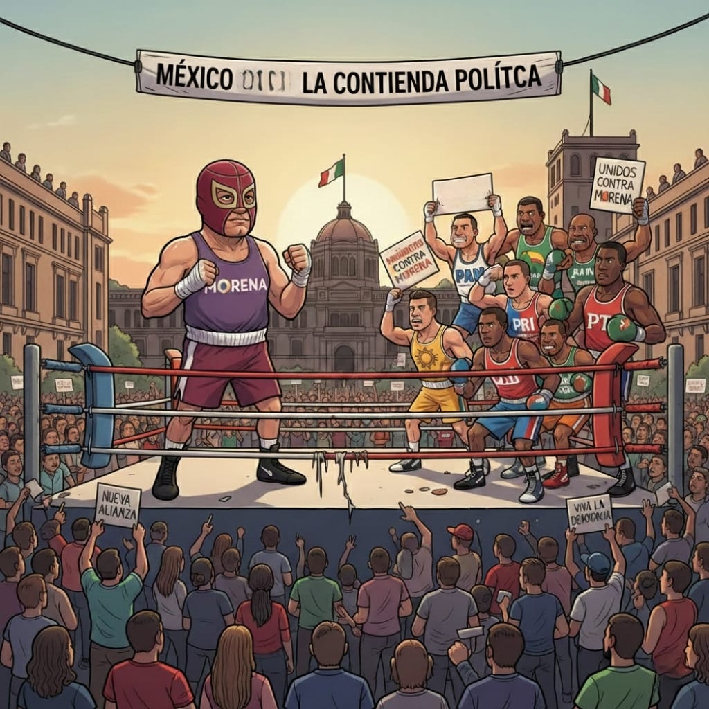 Luchadores Morena