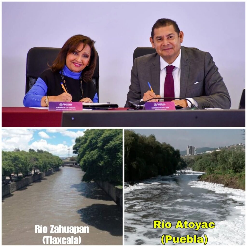 «Unidos con el Plan Nacional Hídrico» Cuéllar y Armenta
