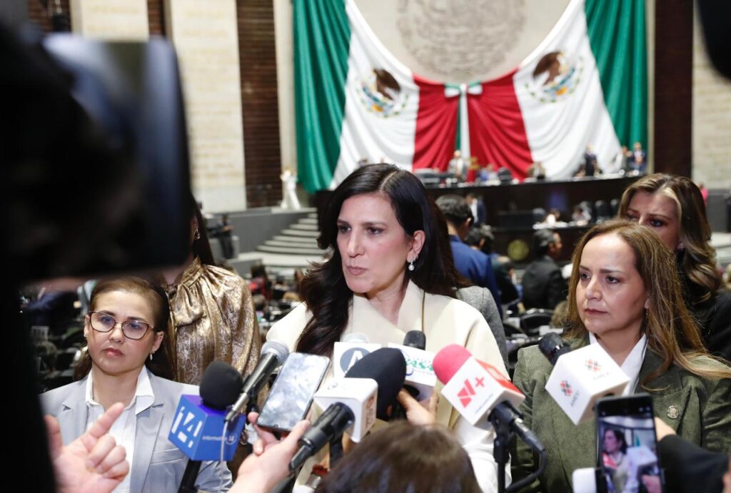 Garantiza Kenia López Rabadán discusión amplia y plural de la reforma electoral que envíe la Presidenta de la República