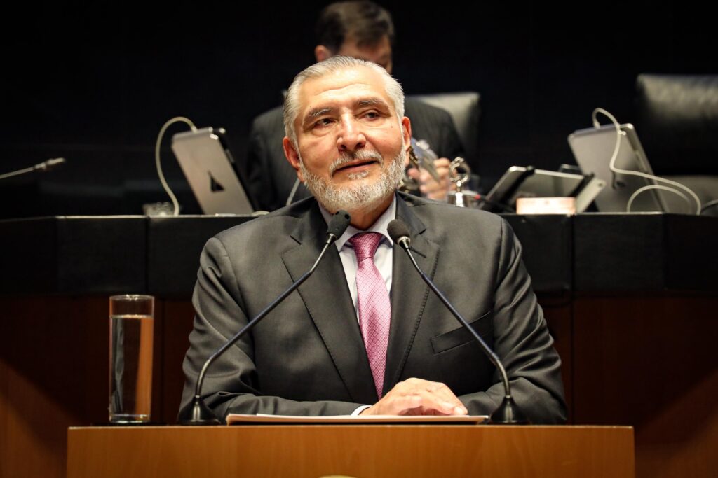Adán Augusto López deja la coordinación de Morena en el Senado