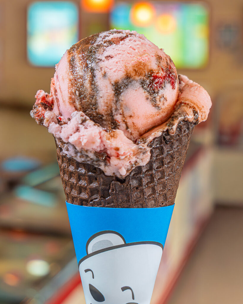 Amistad a cucharadas:  Helado de gansito para San Valentin
