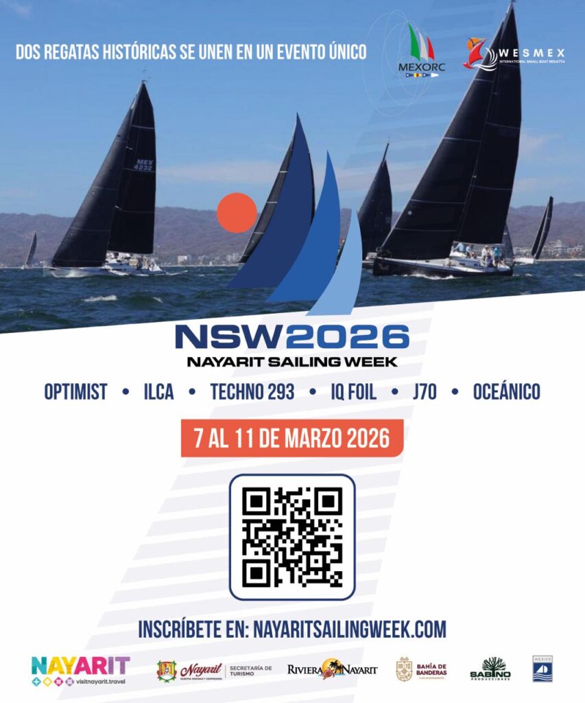  Nayarit Sailing Week 2026: El mayor evento de vela en Latinoamérica zarpa este marzo