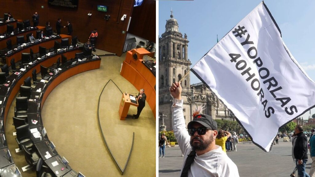 Avanza en el Senado reforma para reducir jornada laboral de 48 a 40 horas en 2030