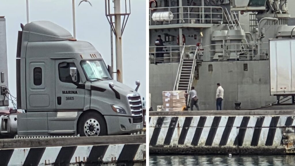 Embarcan en Veracruz ayuda humanitaria para enviar a Cuba