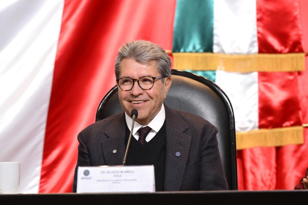 BSeñala Ricardo Monreal tener confianza en que el PVEM y el PT respalden el “Plan B” de la reforma electoral