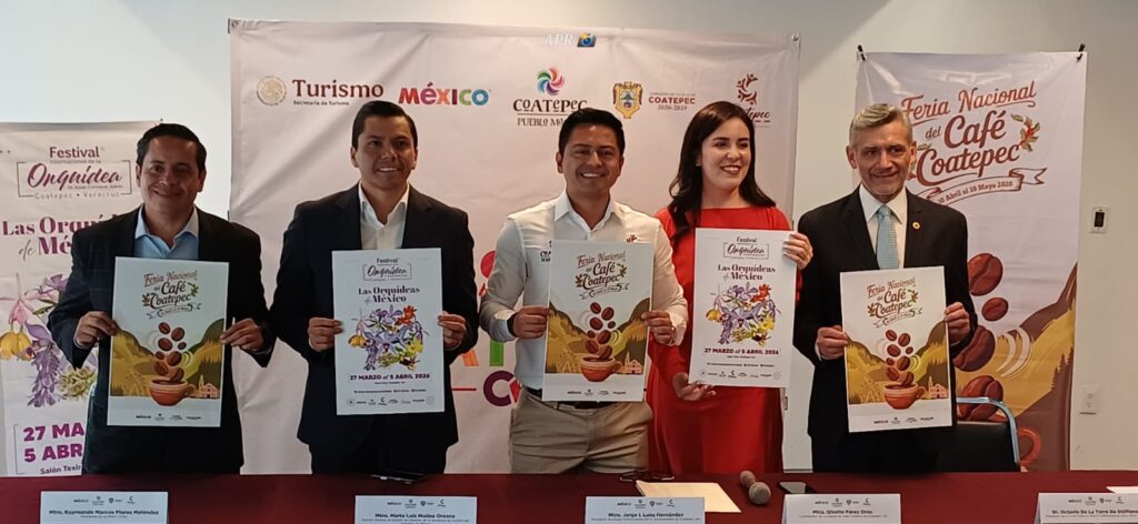 Coatepec celebrará la Feria del Café y el Festival Internacional de la Orquídea