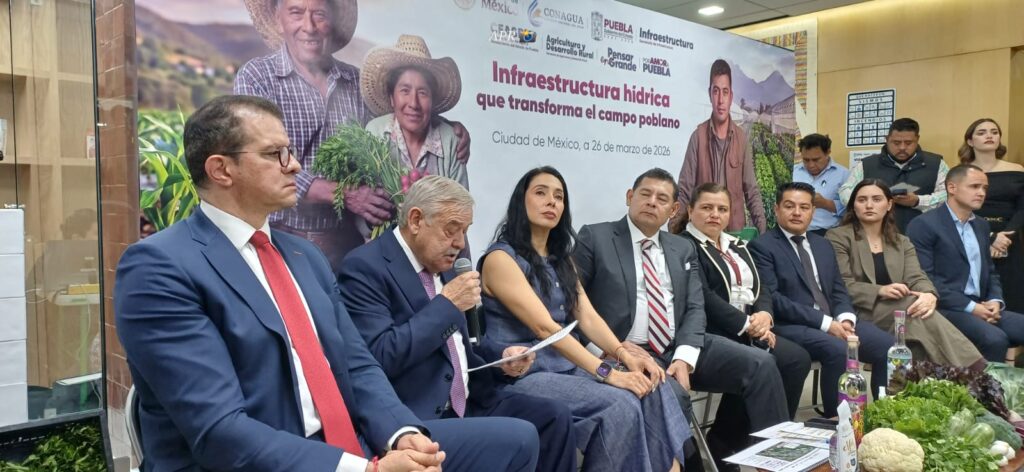 Gobierno de Puebla desarrolla estrategia para dotar de infraestructura hídrica al estado