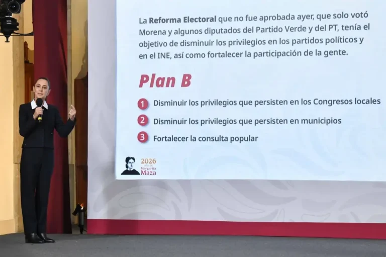 Plan B de Sheinbaum