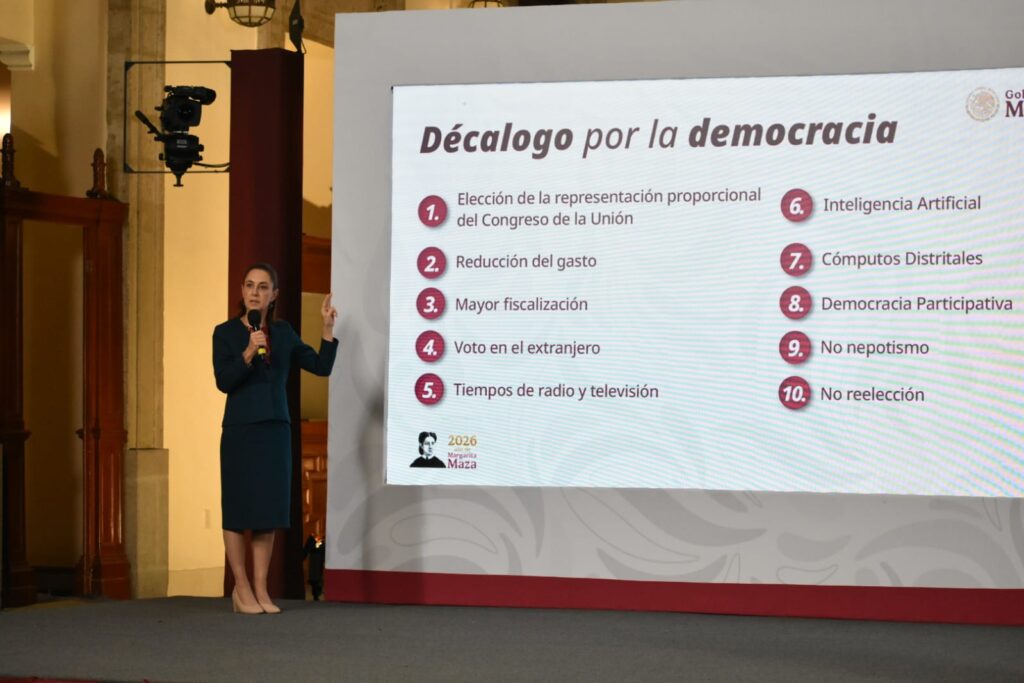Reforma electoral, desprecios que se agradecen