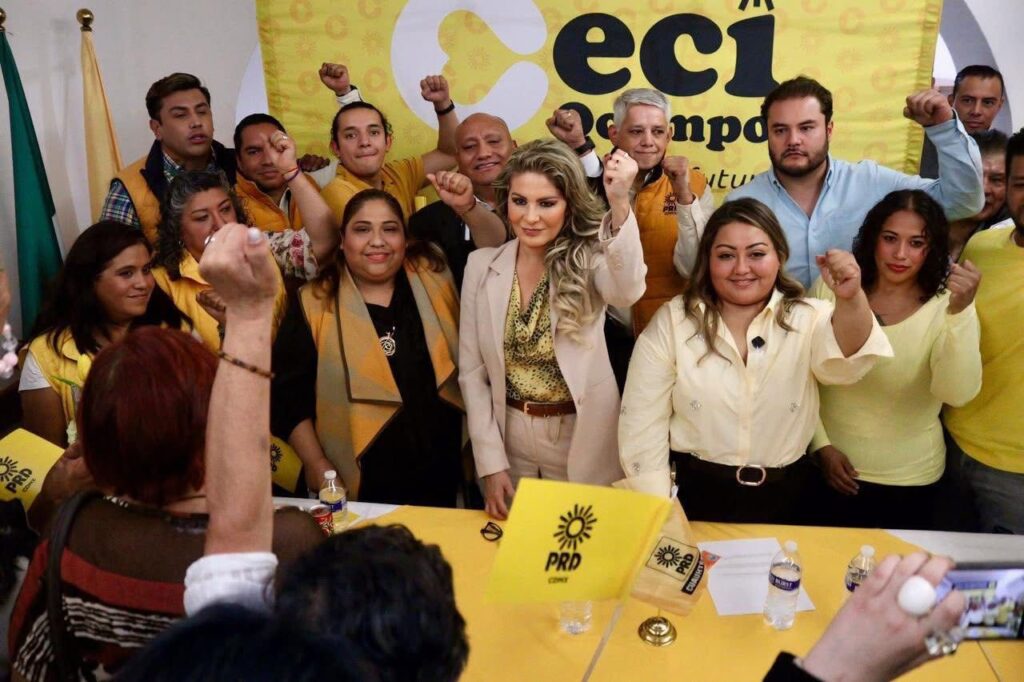 Ceci Ocampo asume la presidencia del PRD en la Alcaldía Cuauhtémoc