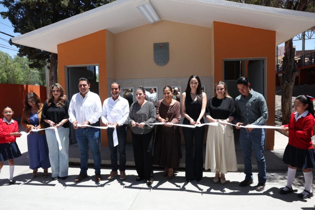 Beneficia Gobernador David Monreal a primaria “Eulalia Guzmán Barrón” de Guadalupe con más de 1mdp en infraestructura