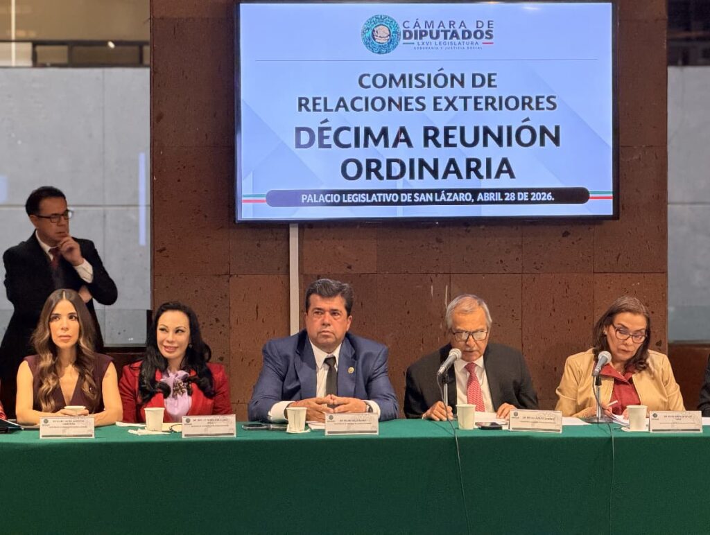 Consolidan estructura técnica de la Comisión de Relaciones Exteriores bajo el respaldo de Pedro Haces