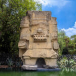 Mexico City Anthropology Museum, largest collection of ancient Mexican art .