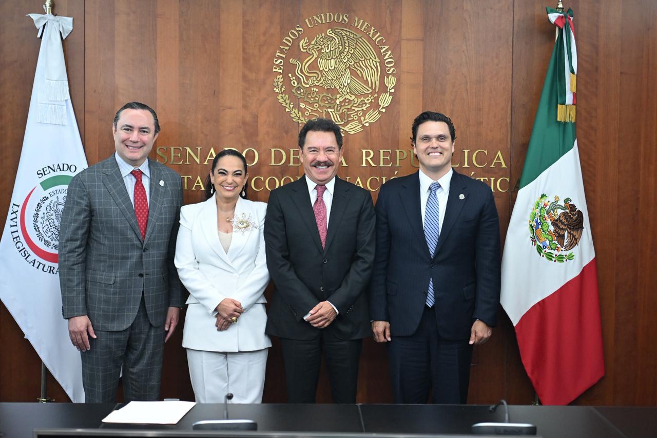 Fortalecen Senado y Congreso de Tamaulipas colaboración institucional