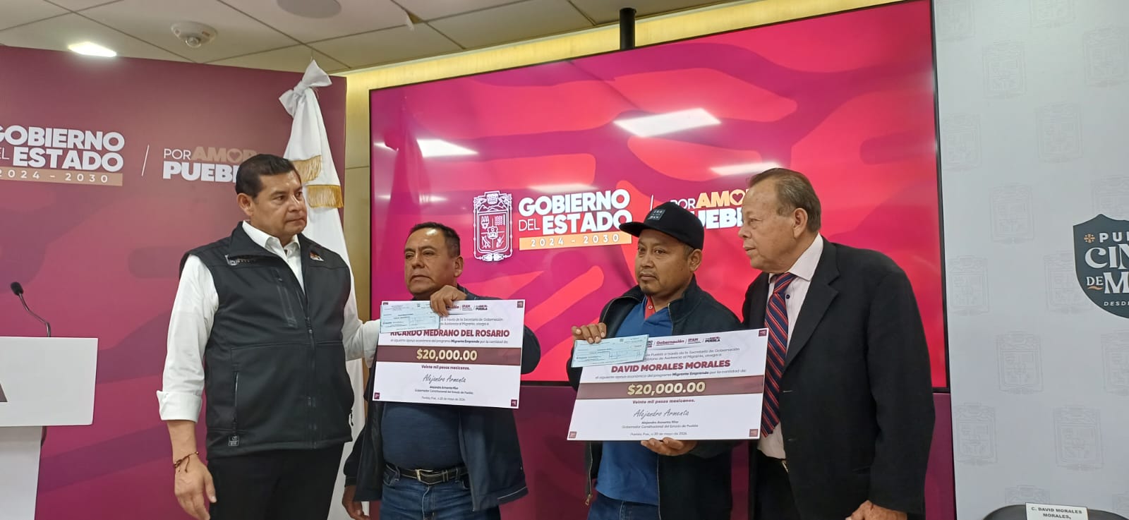 Migrantes poblanos
