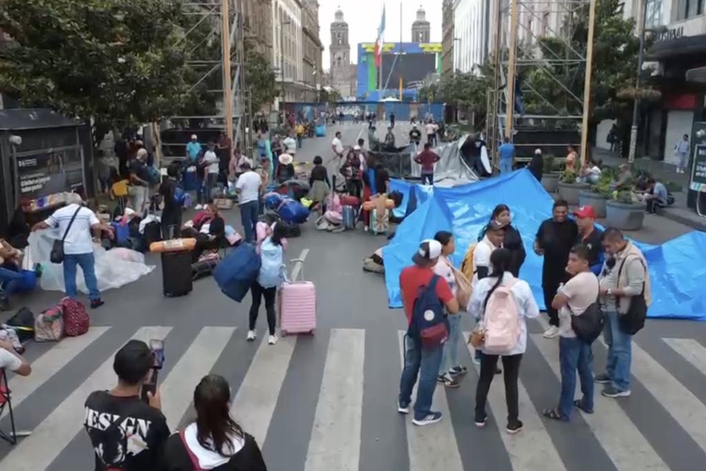 La CNTE acepta dialogar, pero exige mesa directa con Sheinbaum