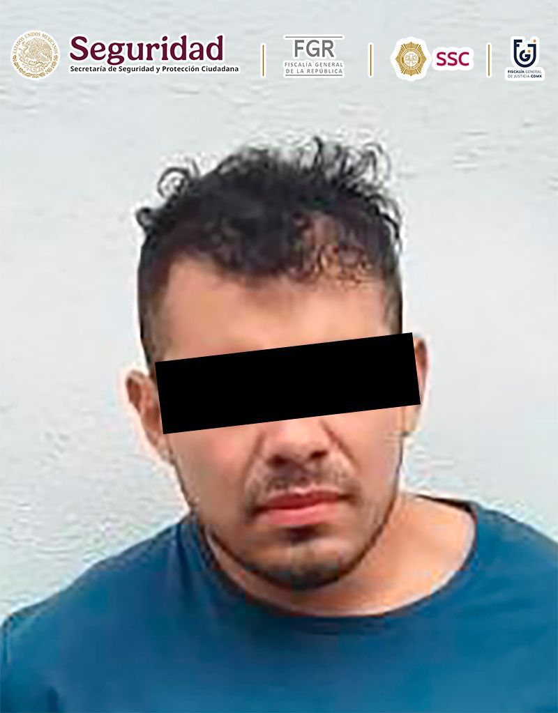 Detienen a presunto integrante de célula delictiva vinculada al asesinato de dos funcionarios del Gobierno de la Ciudad de México
