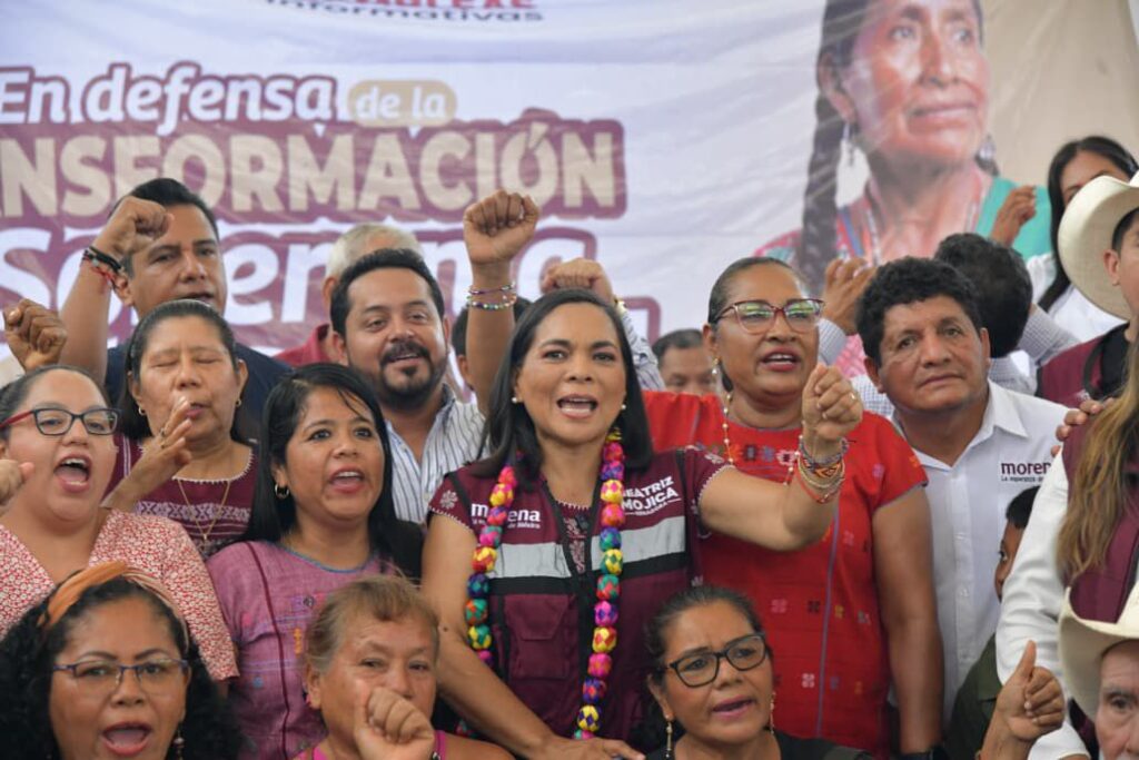 JUCHITÁN RESPALDA A CLAUDIA SHEINBAUM Y REAFIRMA SU COMPROMISO CON LA TRANSFORMACIÓN: BEATRIZ MOJICA