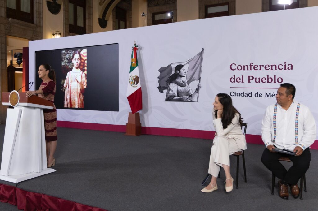 En palabras de Claudia