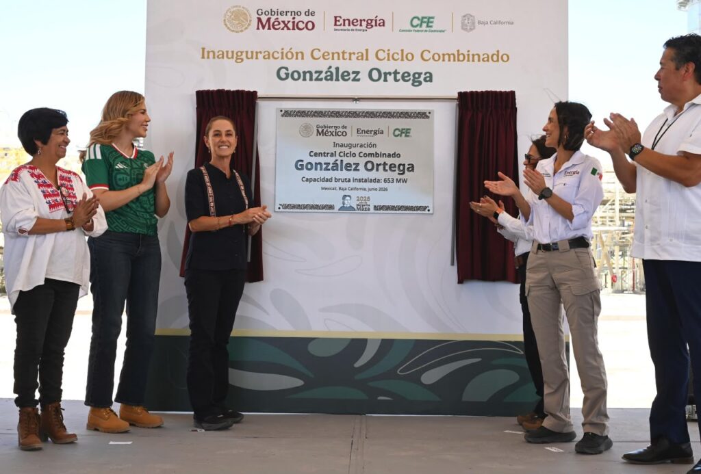 Sheinbaum plantea que la CFE alcance el 60% de la generación eléctrica nacional