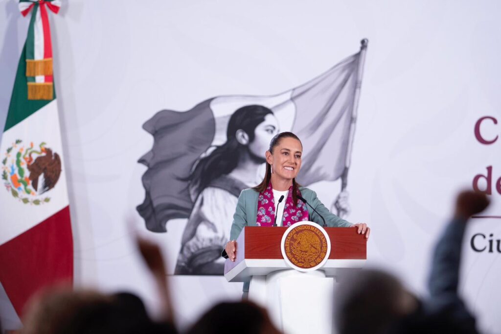 La presidenta se reunirá con el rey de España, aquí en la Ciudad de México, próximos días