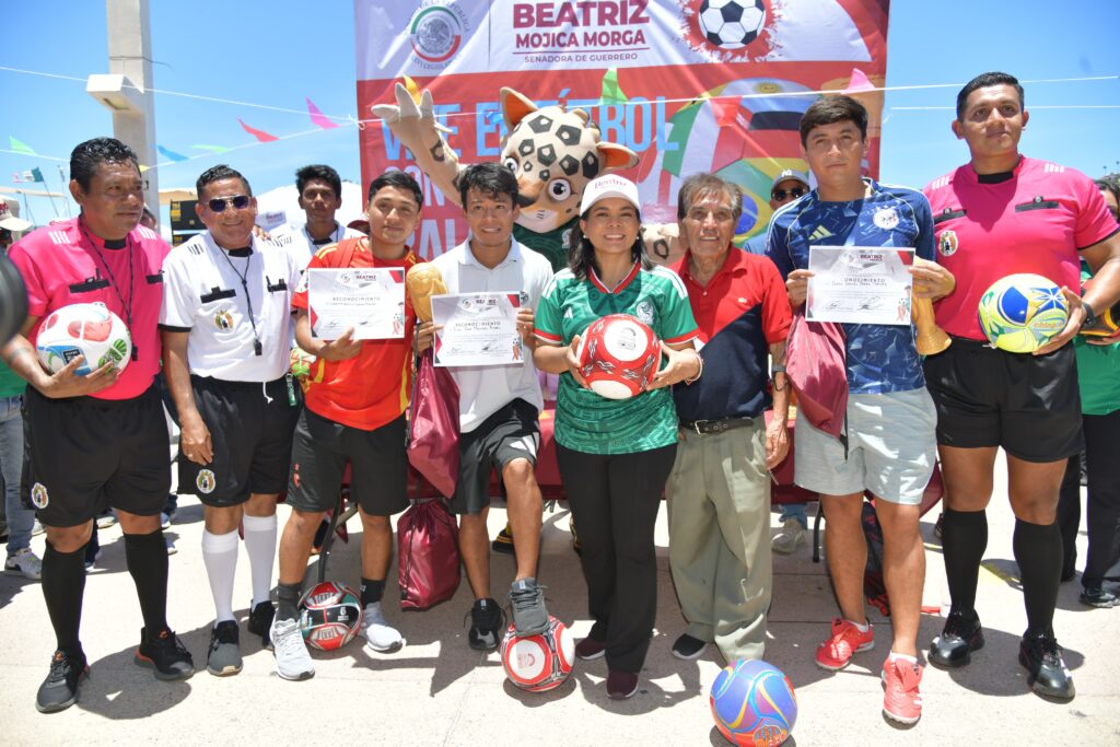 Con torneo de dominadas, Beatriz Mojica promueve el deporte y fortalece el consumo de productos locales en Acapulco