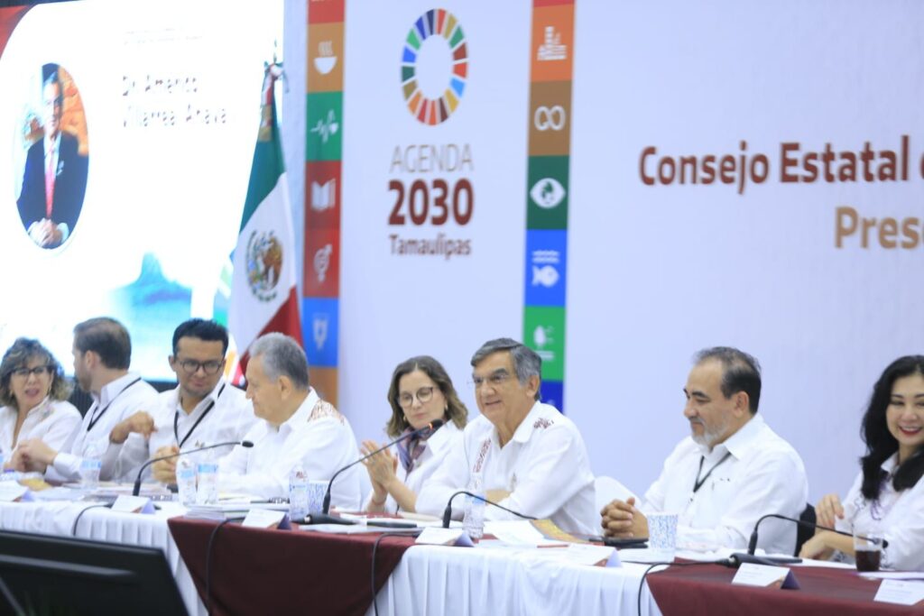 Américo Villarreal presenta avances de la Agenda 2030; Tamaulipas recibe reconocimiento internacional