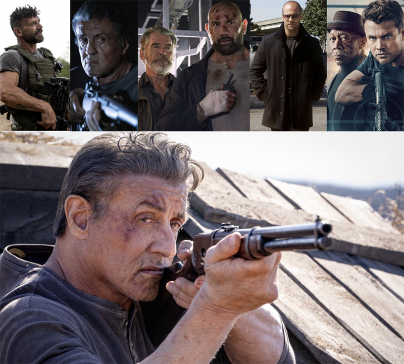 Disfruta el Día del Padre con Sylvester Stallone, Jason Statham, Dave Bautista y más hombres de acción en Adrenalina Pura+