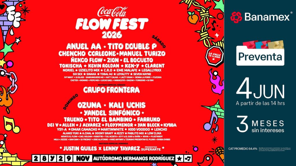 ¡Coca-Cola Flow Fest regresa para desatar el máximo flow!