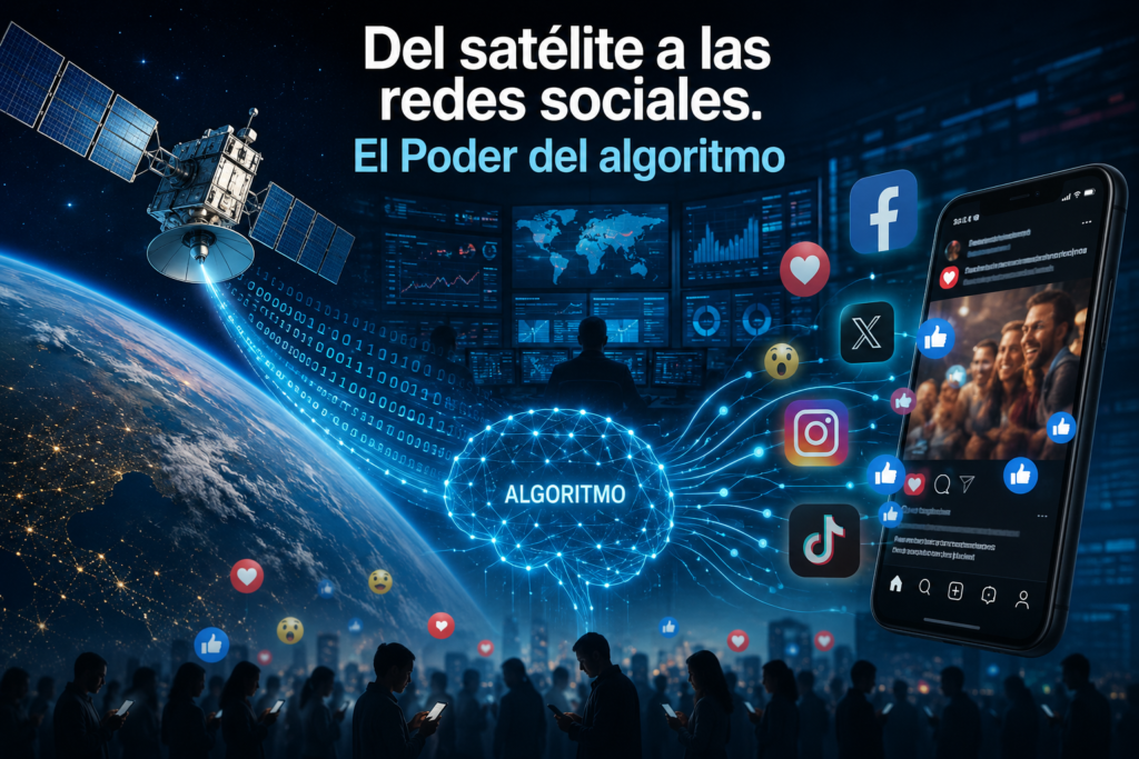 Del satélite a las redes sociales. El Poder del algoritmo