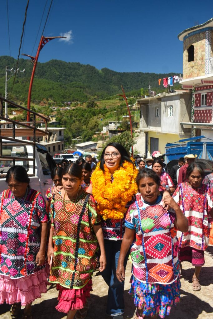 Esthela Damián reafirma en Cochoapa el Grande su compromiso con los pueblos originarios de Guerrero