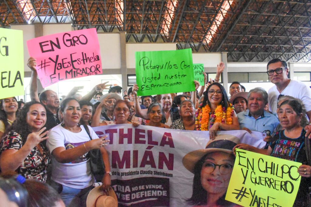 Esthela Damián reúne a miles en Chilpancingo y llama a fortalecer la transformación