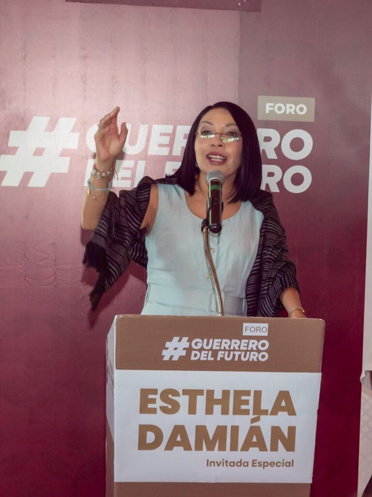 Esthela Damián plantea una estrategia integral para fortalecer el desarrollo y empleo de las juventudes en Guerrero