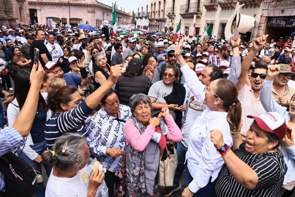 Vero Díaz obtiene la máxima calificación en medición de TResearch y encabeza las preferencias entre aspirantes de Morena en Zacatecas