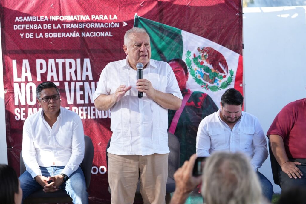 Rafa Marín convoca a reforzar la organización de Morena y la defensa de la soberanía en Playa del Carmen