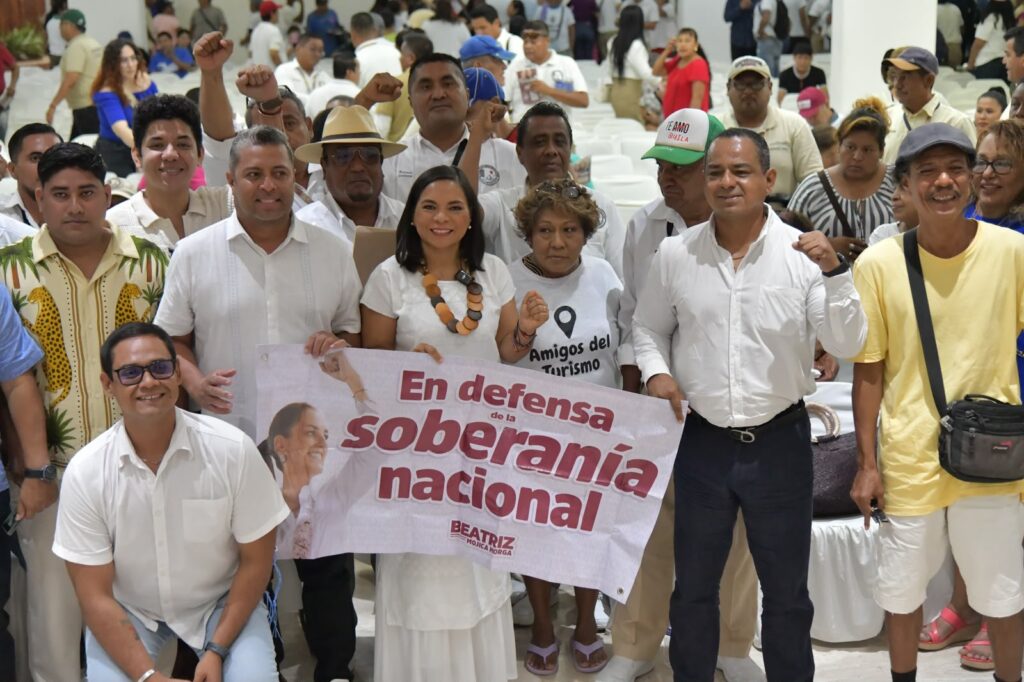 Prestadores de servicios turísticos respaldan a Beatriz Mojica y presentan agenda para fortalecer Acapulco