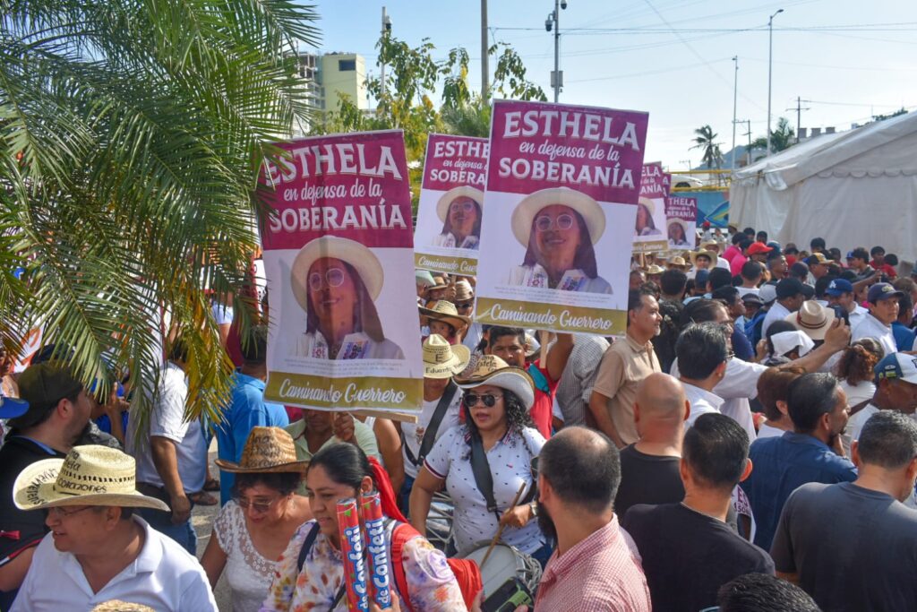 Esthela Damián destaca amplia participación en Asamblea por la Defensa de la Soberanía Nacional en Acapulco